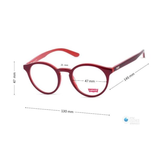 Sale! Full Acetate Round Glasses | Levi's Round Eyewear - Image 2