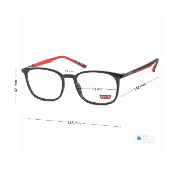 Sale! Levi's Eyeglasses | Full Acetate Square Shape Glasses - Image 2