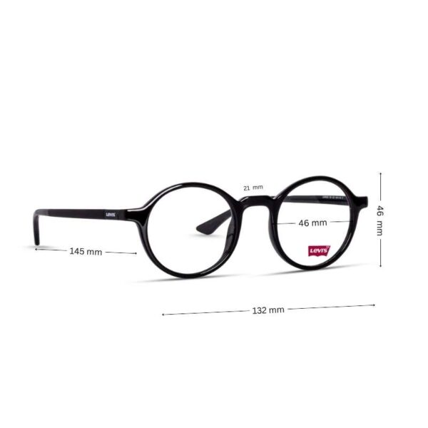 Sale! Full Acetate Lightweight Round Glasses | Levi's Round Eyewear - Image 2