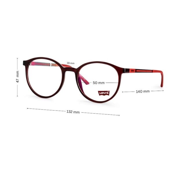 Sale! Levi's Women's Round Eyeglass LS30007ZX - Image 2