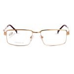 Lightweight Titanium Rectangular Eyeglass Frame - Stepper SI60058 Golden