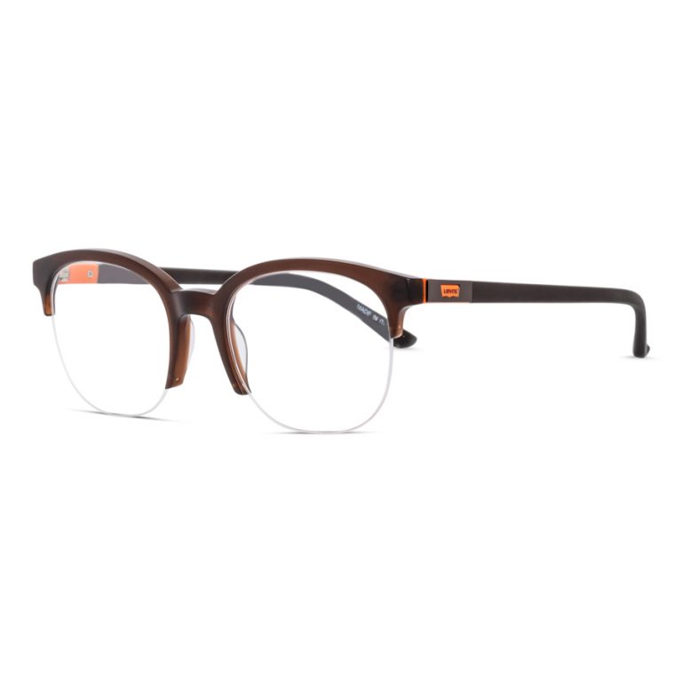 levi's half round eyeglass