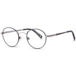Full Metal Small Round Eyewear | Round Eyewear for Small Faces  Silver-Black