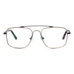 Men's Eyeglass - Full Metal with Brow-Bar