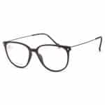 Women's Lightweight Cat Eye Glasses - Stepper Titanium Eyeglasses SI40001 Black