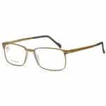 Lightweight Titanium Men's Glasses with Fixed Nose Pads | Stepper SI 60229