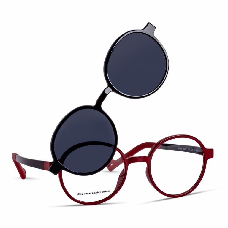 kids clip on eyewear round