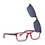 Kids Clip-On Glasses Reactance Shape   For 6-8 Years