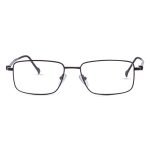 Lightweight Rectangular Titanium Glasses | Stepper SI-60183 Black