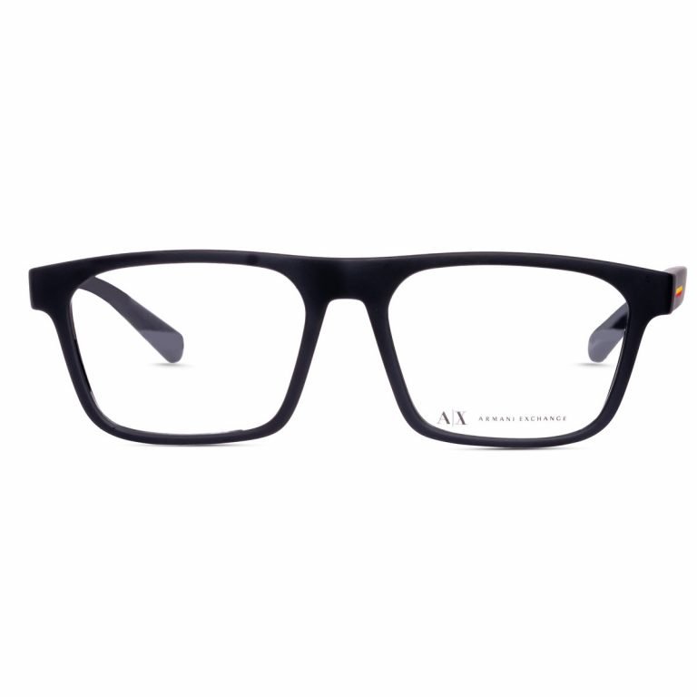Armani Exchange Frame AX3079 8078 |Men's Full Rim Acetate Glasses | Matte Black