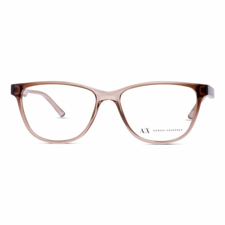 Armani Exchange Frame AX3047 8240 | Women's Cate-Eye Glasses | Crystal Brown