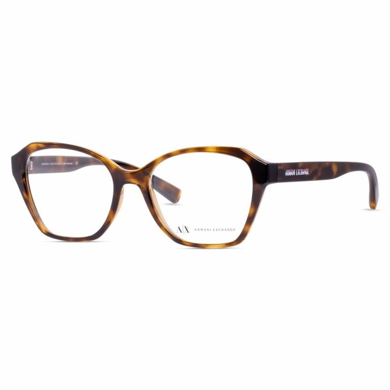 Armani Exchange Frame AX3080 8283 | Women's Trendy Eyeglasses | Glossy Havana - Image 3