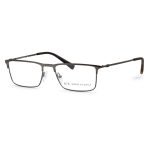Armani Exchange Frame AX1035 6088 | Men's Full Rim Thin Metal Eyeglasses | Matte Gray