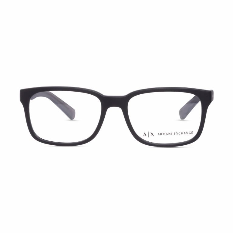 Armani Exchange AX3029 8182 | Men's Full Rim Acetate Glasses | Matte Black
