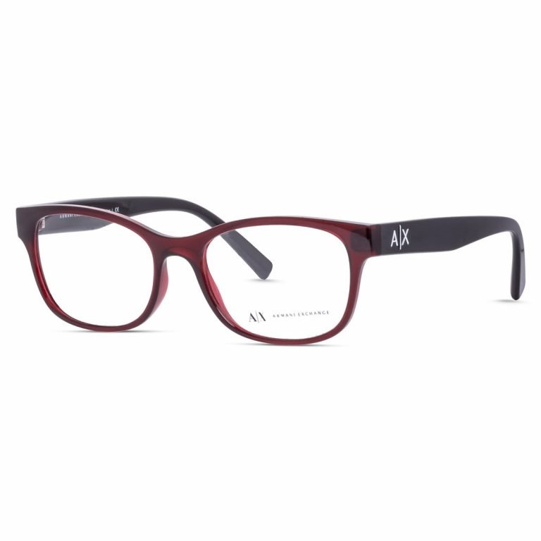 Armani Exchange Frame AX3076 8298 | Women's Eyeglasses | Burgundy - Image 2