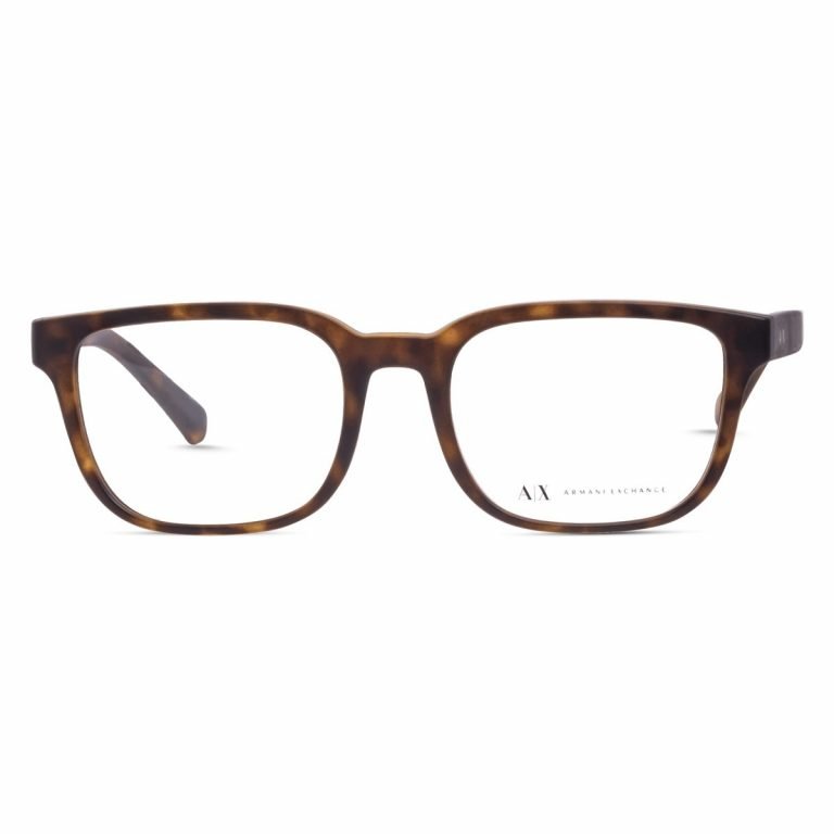 Armani Exchange Frame AX3071 8029 | Unisex Full Rim Acetate Glasses | Matte Tortoise Shell