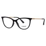 Vogue Women's Cat-Eye Eyeglass Frame Black VO5239 W44