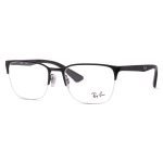 Rayban New Men's Half Metal Frame Black RB6428 2995