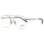 Rayban New Metal Half Frame Silver RB6444 2501