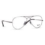 Ray Ban Eyeglass RB6489 2501 | 58 Size | Aviator | Silver