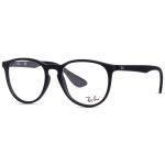 Ray-Ban Erika RB7046 Unisex Round Matte Black Eyeglasses