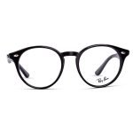 Rayban Frame Round Acetate Glossy Black RB2180 VF 2000