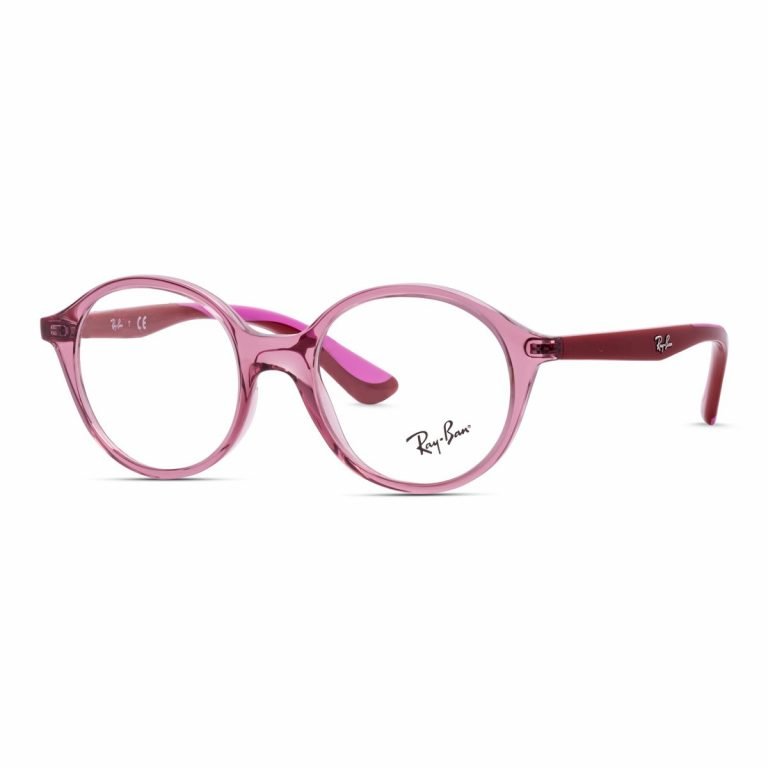 Rayban Kids Frame Pink Round | Ray Ban Junior RY1606 3777 - Image 2