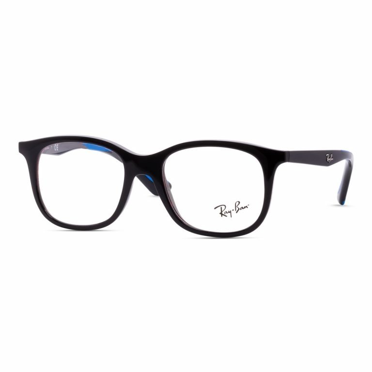 Rayban Kids Frame Black | Ray Ban Junior RY1604 3862 - Image 2