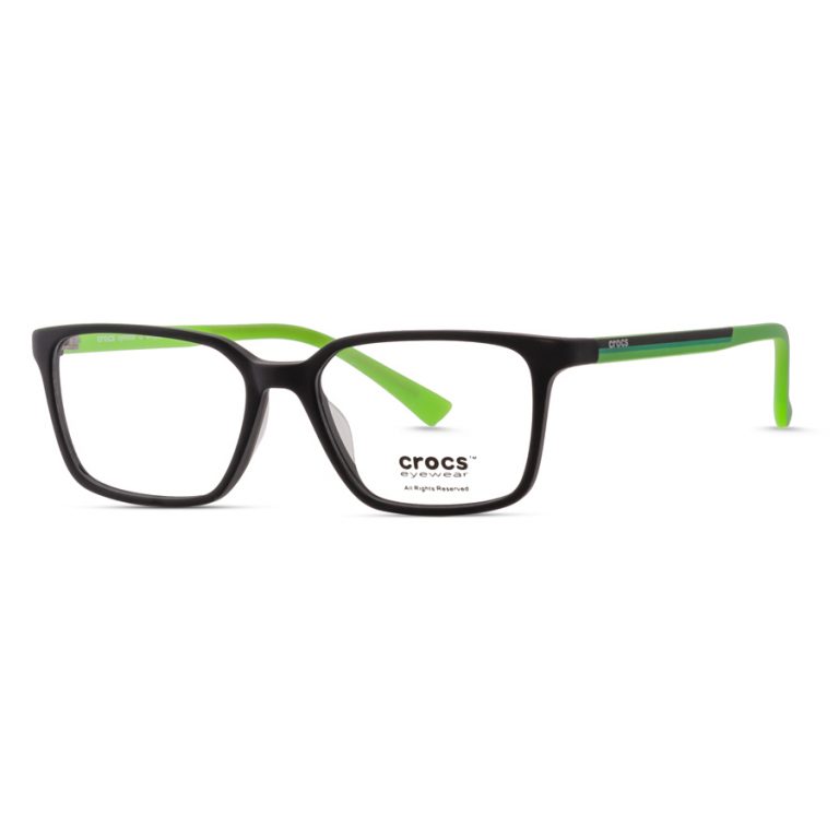 Sale! CROCS Kids Eyeglass JR6062 Black-Green - Image 2