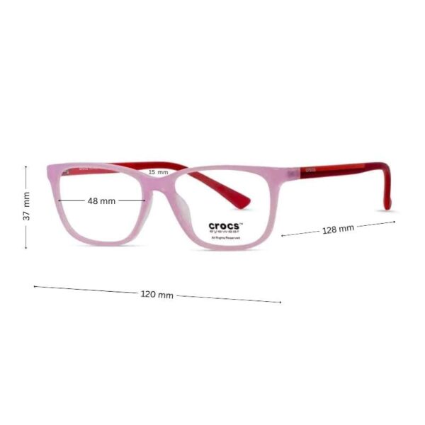 Sale! CROCS Kids Eyeglass JR6059 Pink - Image 2