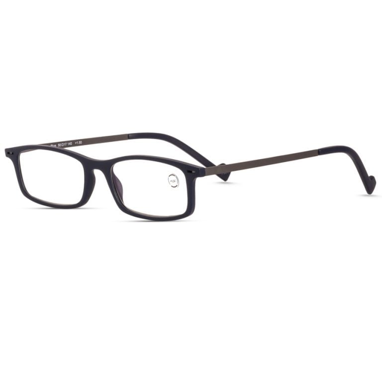 blue filter reading glass