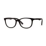 Diverso DV1409 Durable & Light Kids Glasses for Girls 46mm for 6-7 Years Shiny Black