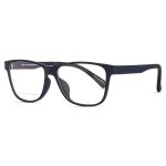 Magnetic Clip-On Eyeglasses | High-Quality, Lightweight Clip On Glasses Matte Blue