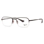 Rayban Frame RB6449 2509 | Half Metal Black