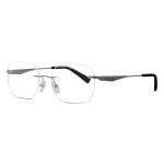 Armani Exchange Hexagon Rimless Frame | AX1047 | Men's Rimless Eyeglass | Silver
