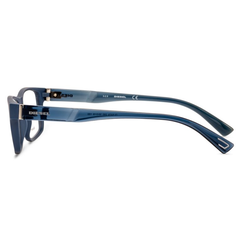 Sale! Diesel Eyeglasses DL5379 | Men's Rectangle Stylish Eyewear Blue - Image 3