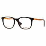 Sale! Diesel Eyeglasses DL5349 | Square Full Rim Glasses Black-Orange