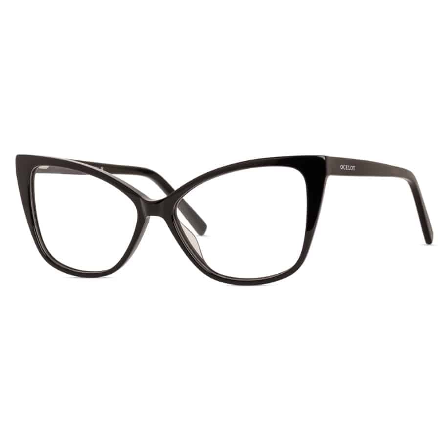 Women's extreme cat-eye glasses