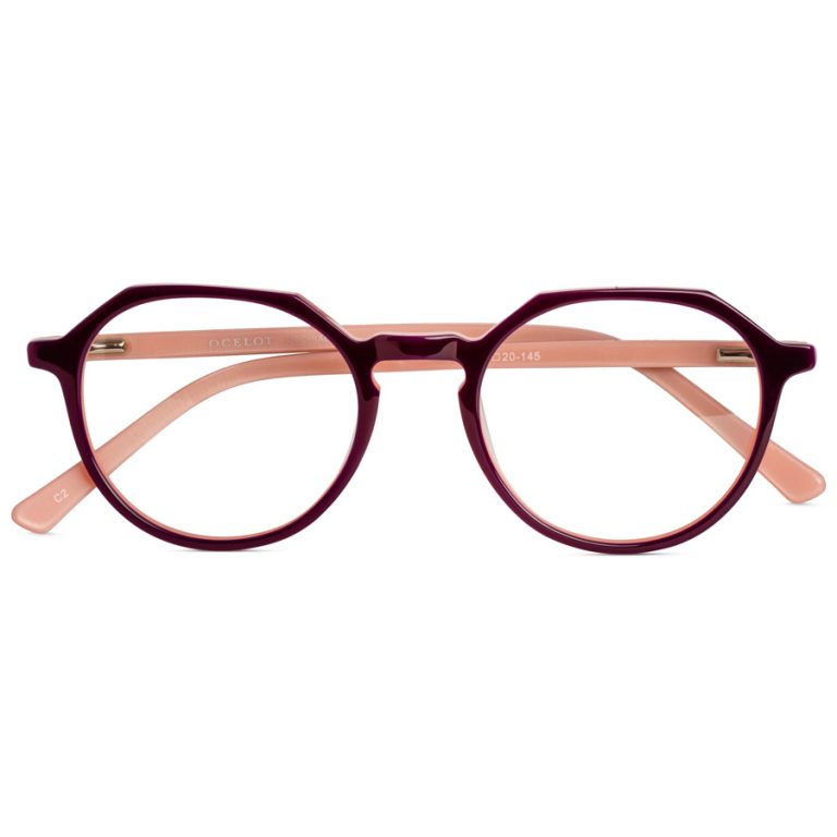 Women's stylish round eyeglass