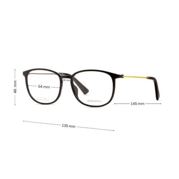 Sale! Diesel Eyeglasses DL5378 | Slim Full-Rim Acetate Glasses - Image 2
