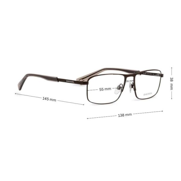 Diesel Men's Eyeglass Frame DL5351 049 - Image 2