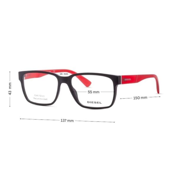Diesel Men's Eyeglass Frame DL5380 - Image 2