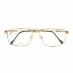 Men's Lightweight Thin Classic Eyeglasses Gold | Stepper Titanium  SI60205