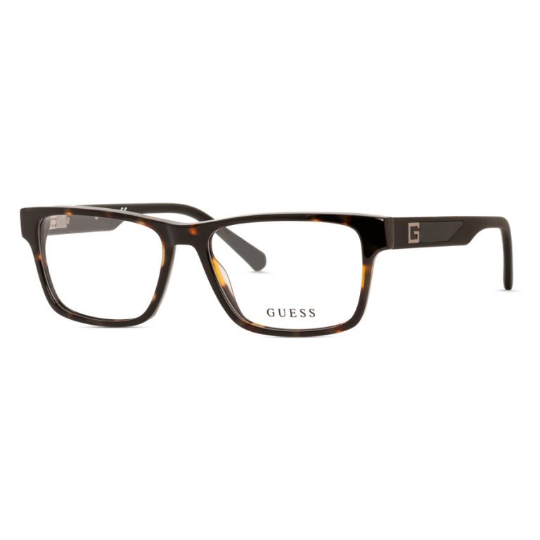 guess men's glass frame