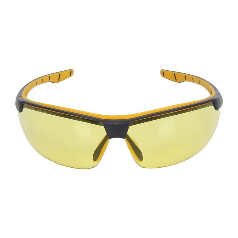 Infield safety glasses