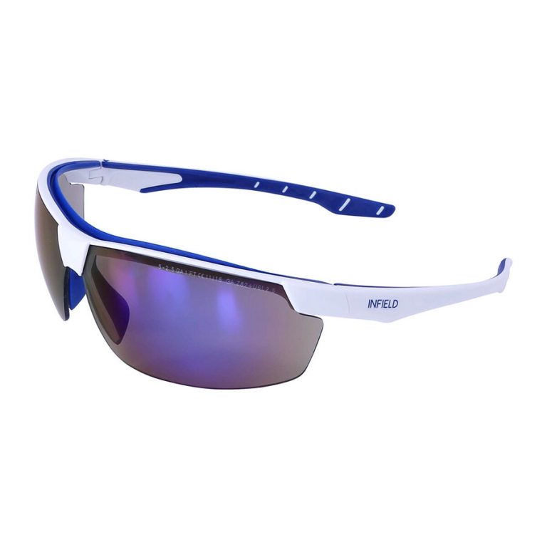 Infield safety glasses