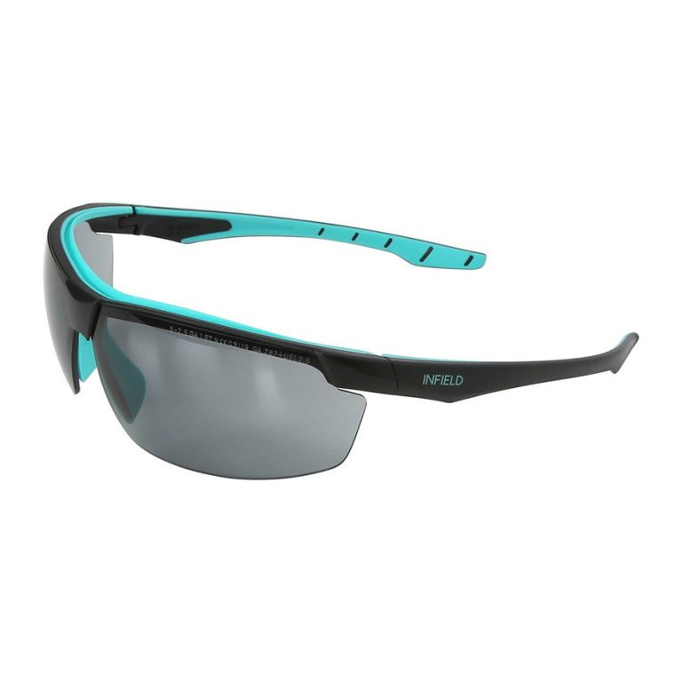 Infield safety glasses