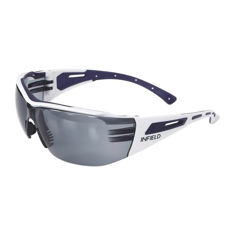 Infield safety glasses
