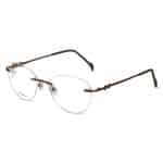 Women's Lightweight Rimless Glasses  | Stepper Rimless Titanium Frames for Women SI 97334