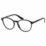 Vogue Eyeglass Frame VO5372 | Women's Round Glasses | Glossy Black
